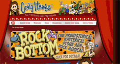 Desktop Screenshot of craighawes.com